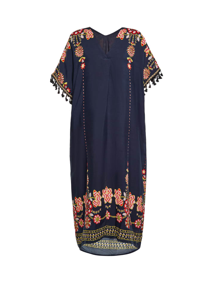 Women Kleid in Marine Mehrfarbig