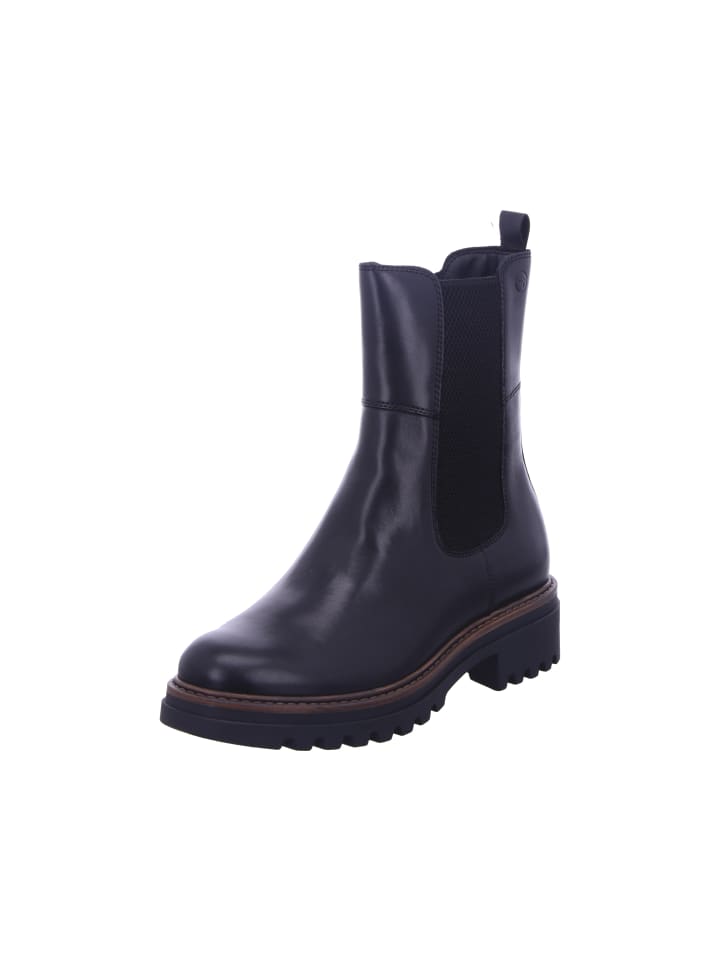Stiefelette in schwarz