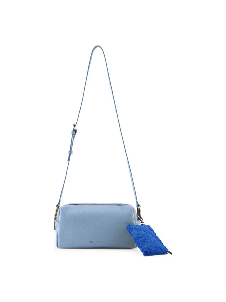 Color Kiss Umhängetasche Leder 26 cm aqua blue