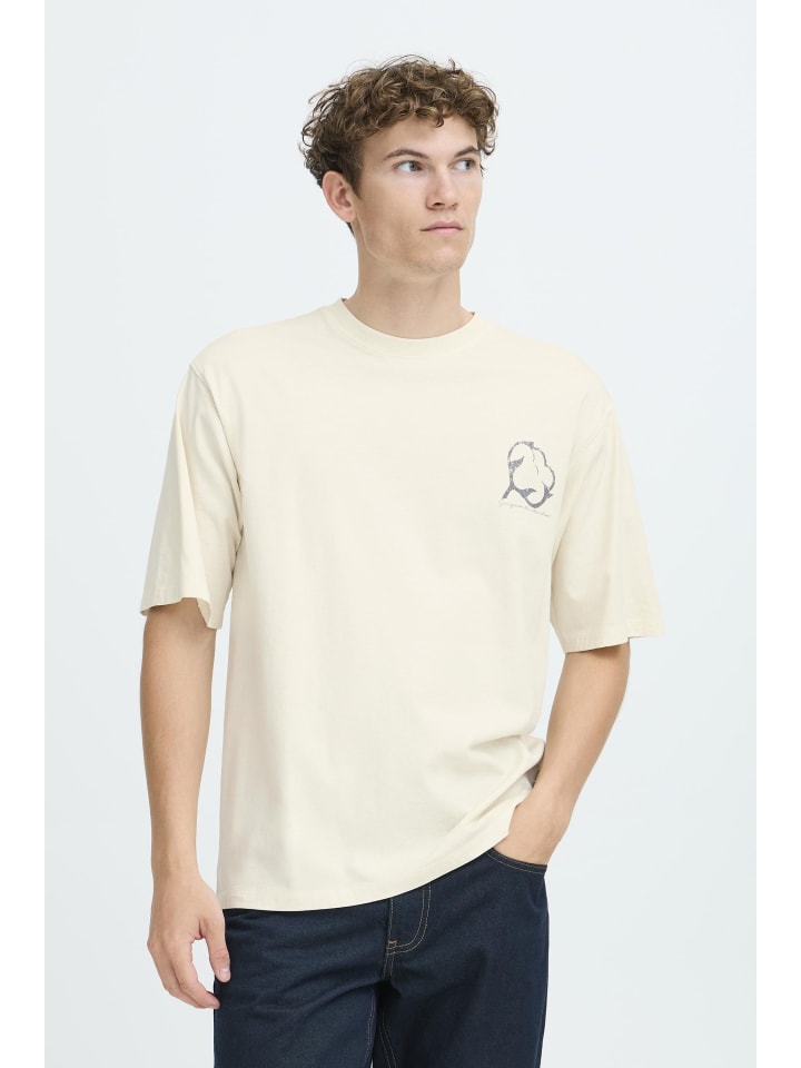 Rundhalsshirt CFHargin in Weiß