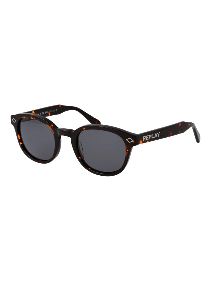 Unisex Sonnenbrillen Panto Braun