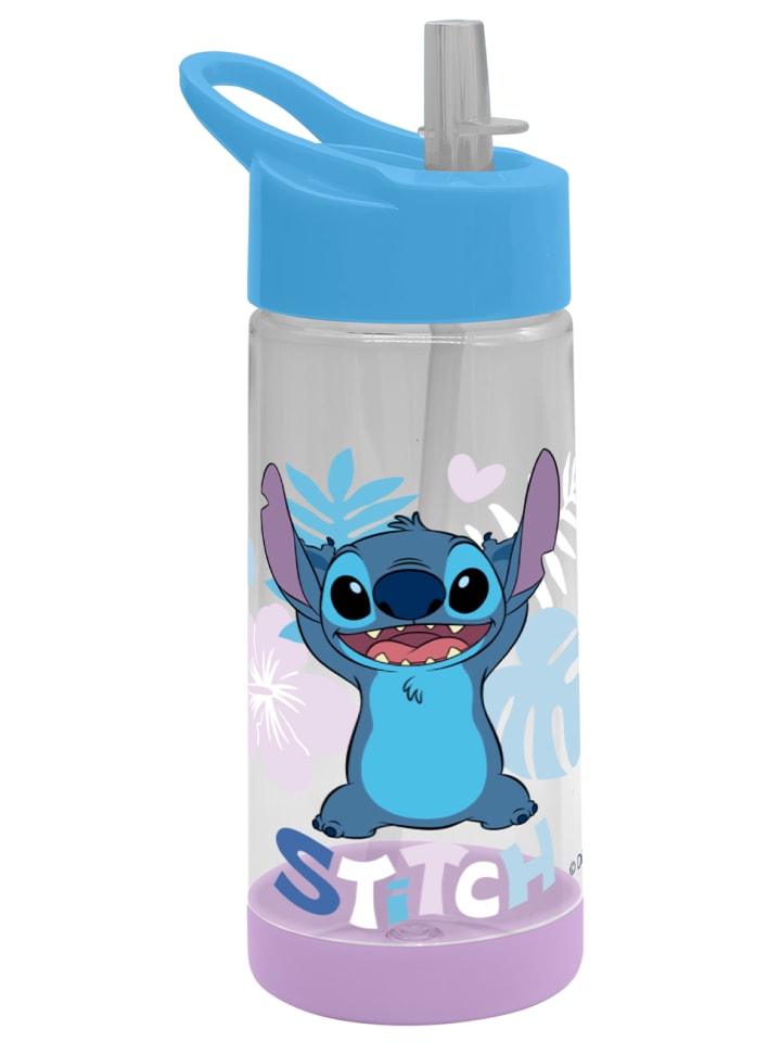 Trinkflasche Stitch Simply in Blau - 500ml