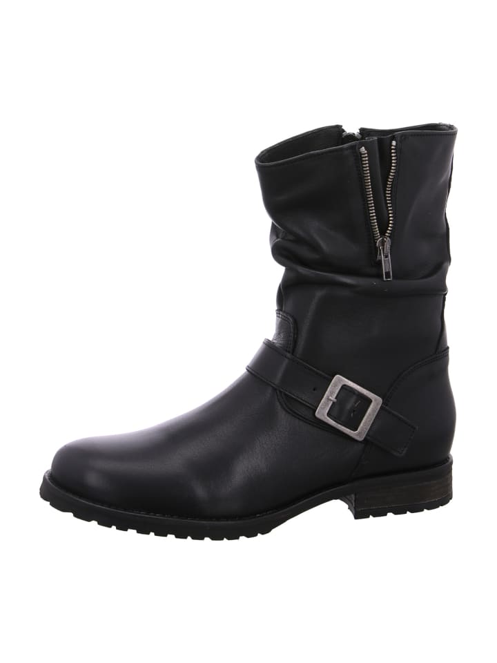 Stiefelette in Schwarz