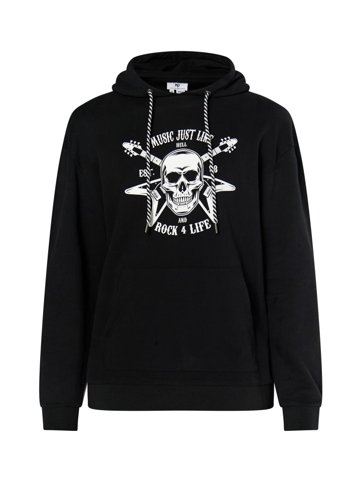 Herren Hoodie in Schwarz