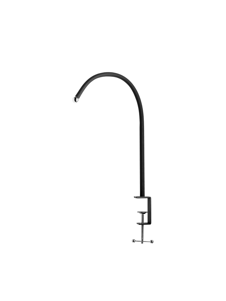 Schraubklammer in schwarz, 4,5 x 4 cm, H: 64 cm