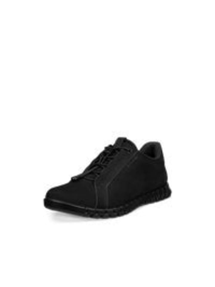 Schnürschuh in schwarz