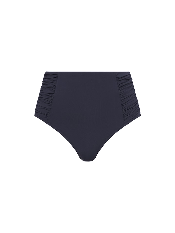 Gathered Side High Waist Pant in NIGHT SKY