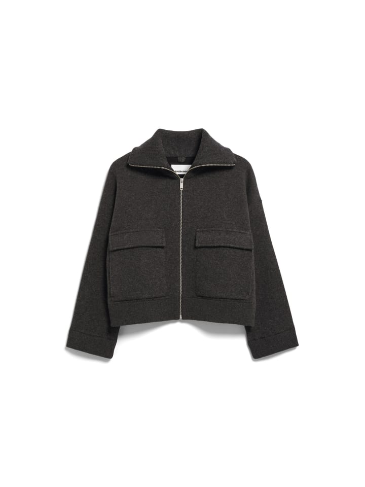 Jacke in anthrazit