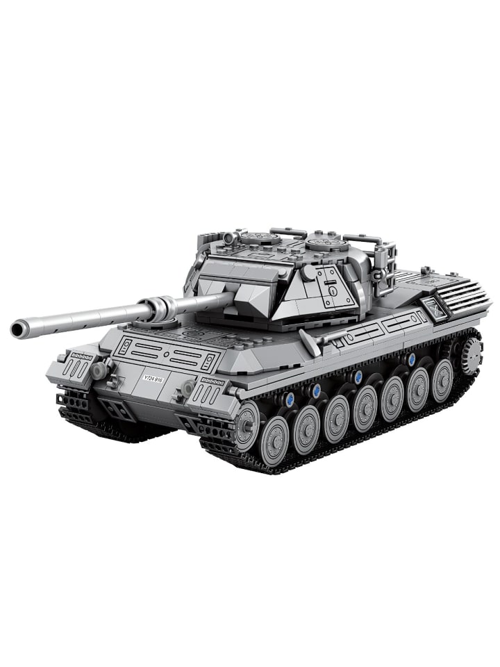 Reobrix 77038 Leopard 1 World of Tanks Klemmbausteine 1273 Teile in Mehrfarbig