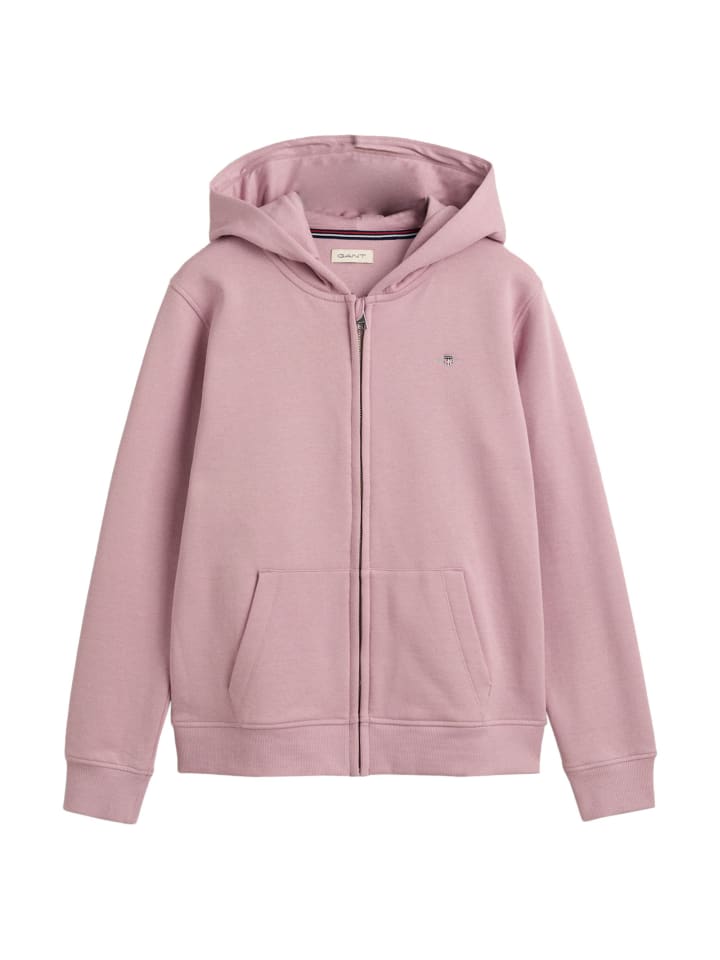 Sweatjacke in Flieder