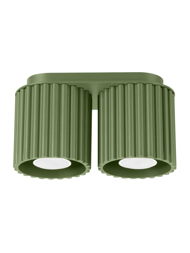 Plafond ZORA 2 olive H 12 cm