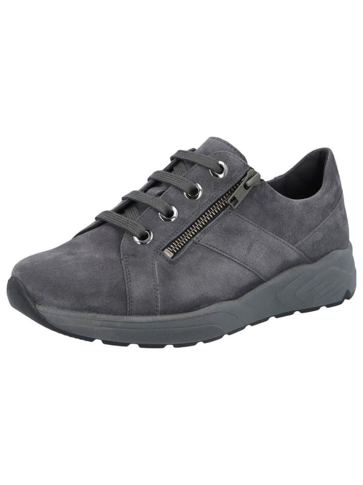 Damen- Schnürschuhe Mia - Weite M in Grau