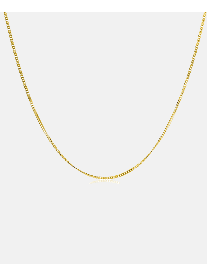 Kette aus 375 Gelbgold