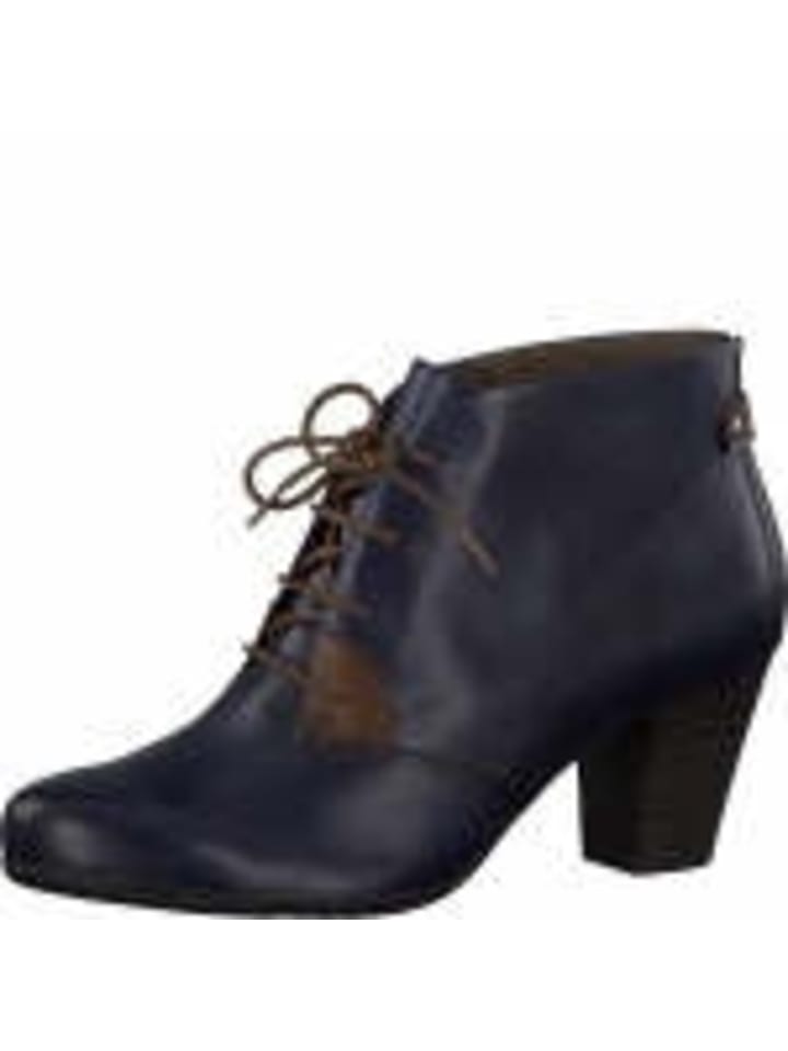 Stiefelette in blau
