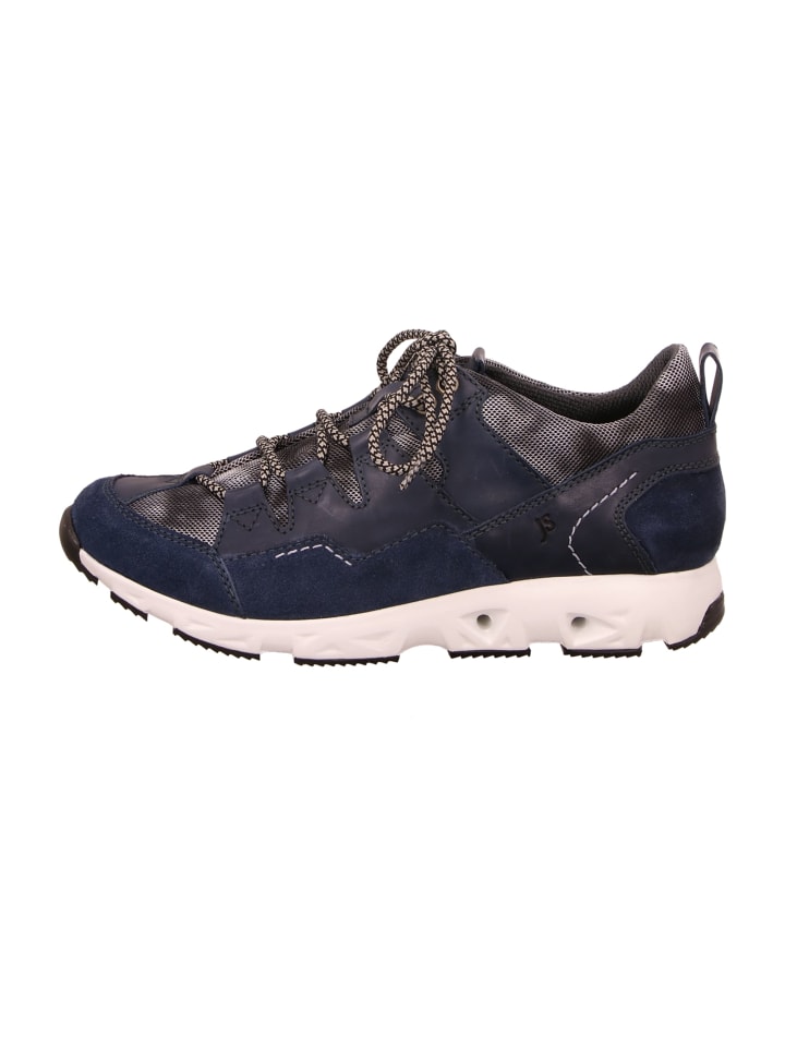 Komfort Schnürschuhe in Blau