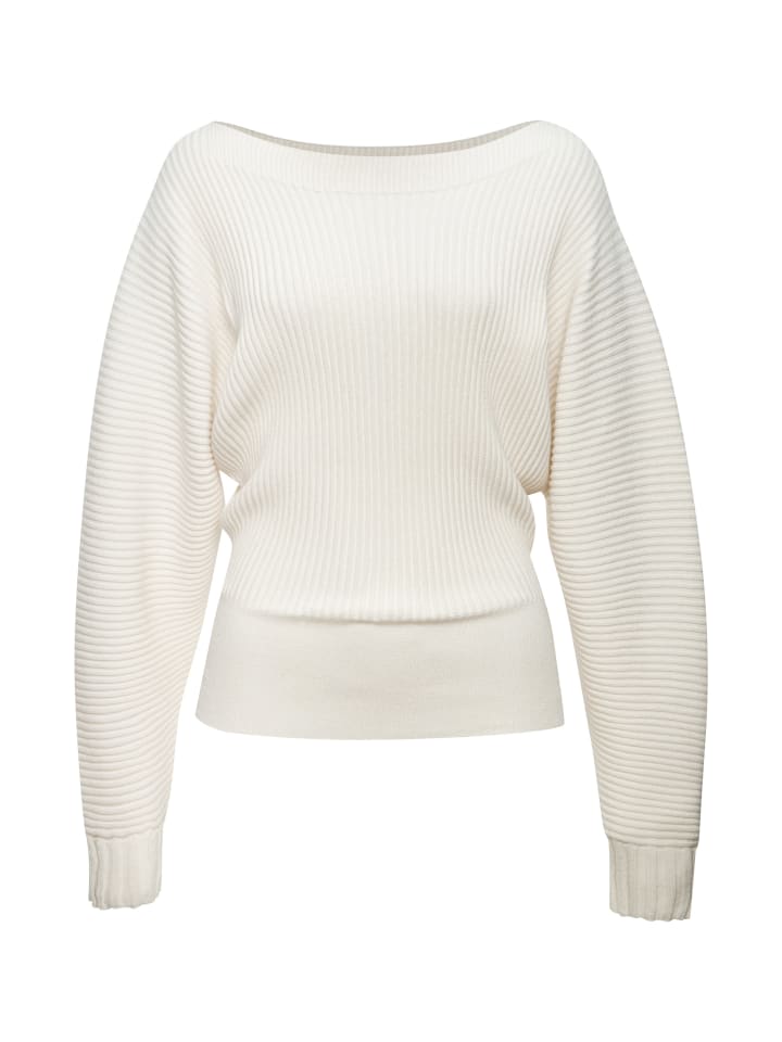 Fledermauspullover in creme
