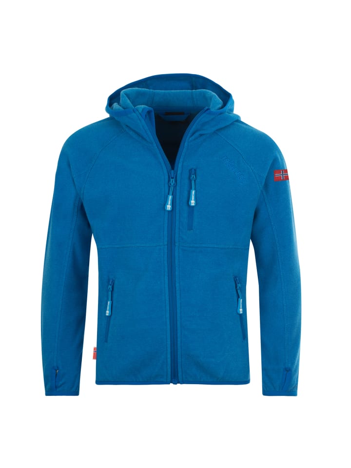 Fleecejacke Sandefjord in medium blue