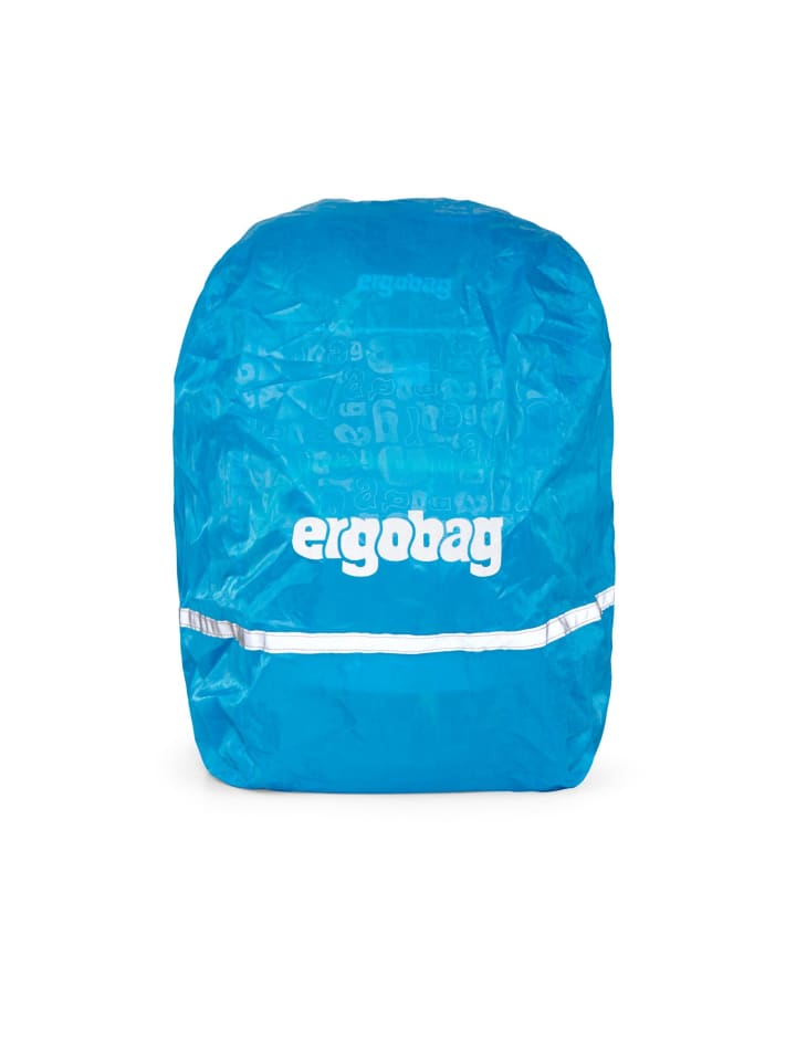 Regencape in Blau