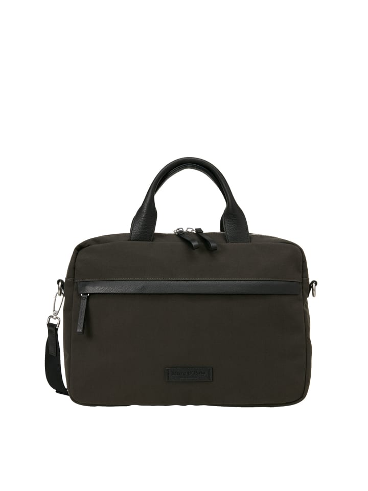 Canvas-Businessbag Model Maro in Wooden Earth