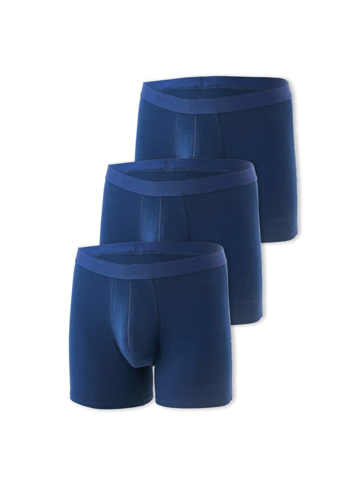 Boxershorts "BRUNNO" 3er-Pack in Navy
