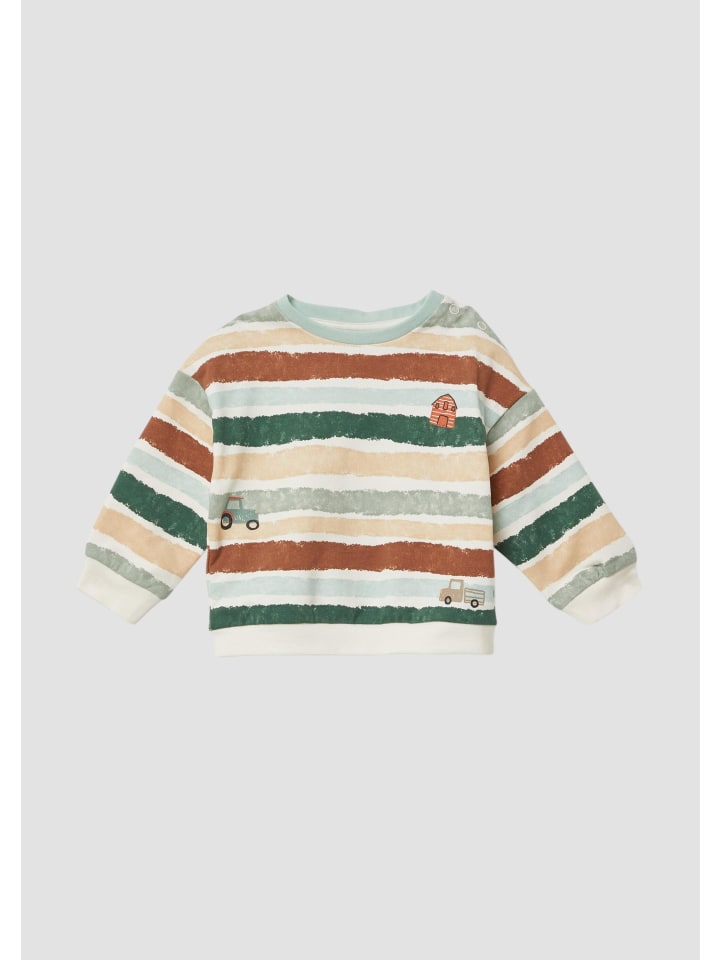 Sweatshirt in 03A3_wollweiß
