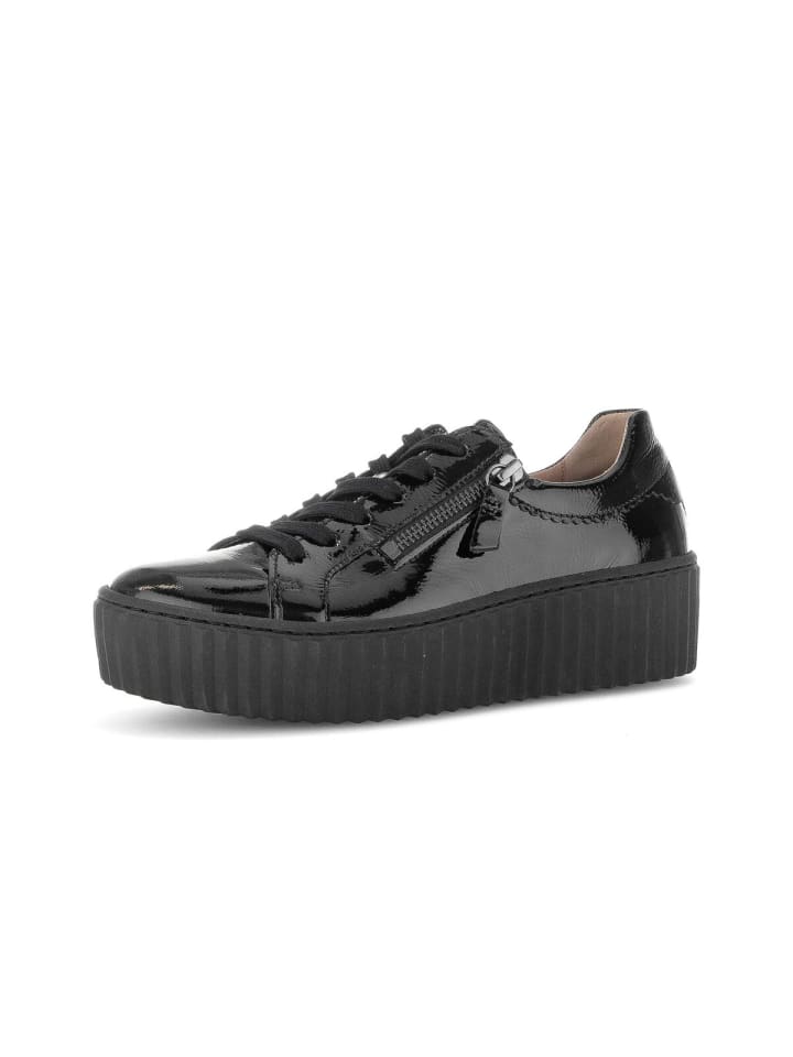 Sneaker low in schwarz