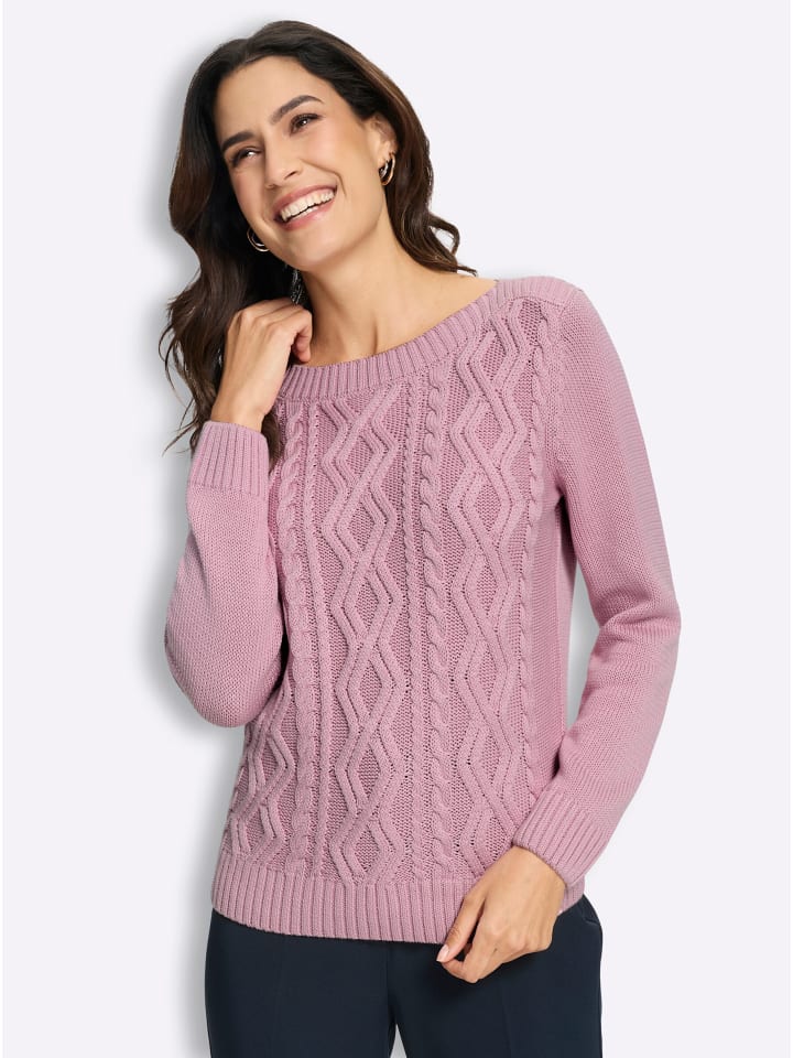 Pullover in rosé