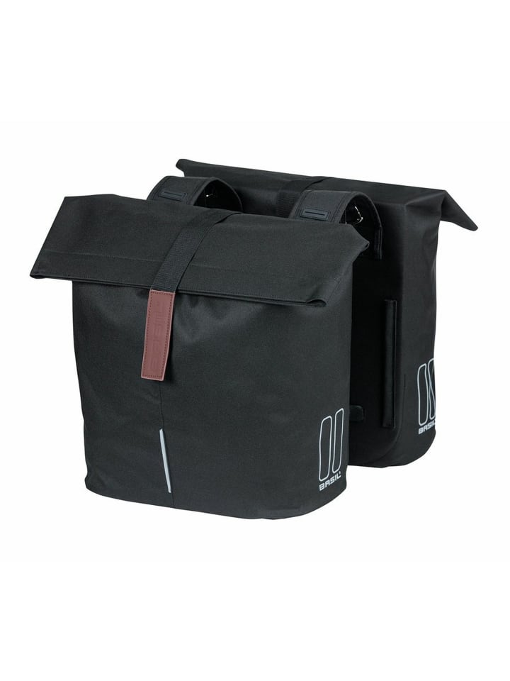 Doppelpacktasche "City" in schwarz