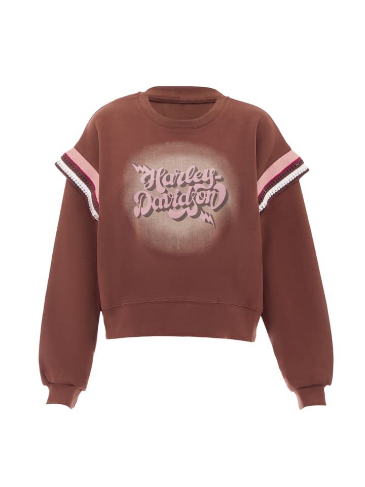 Damen Sweatshirt in Coffee