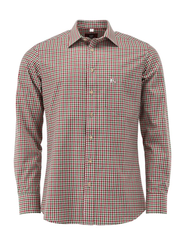 Hemd Tupopa in khaki/schlamm