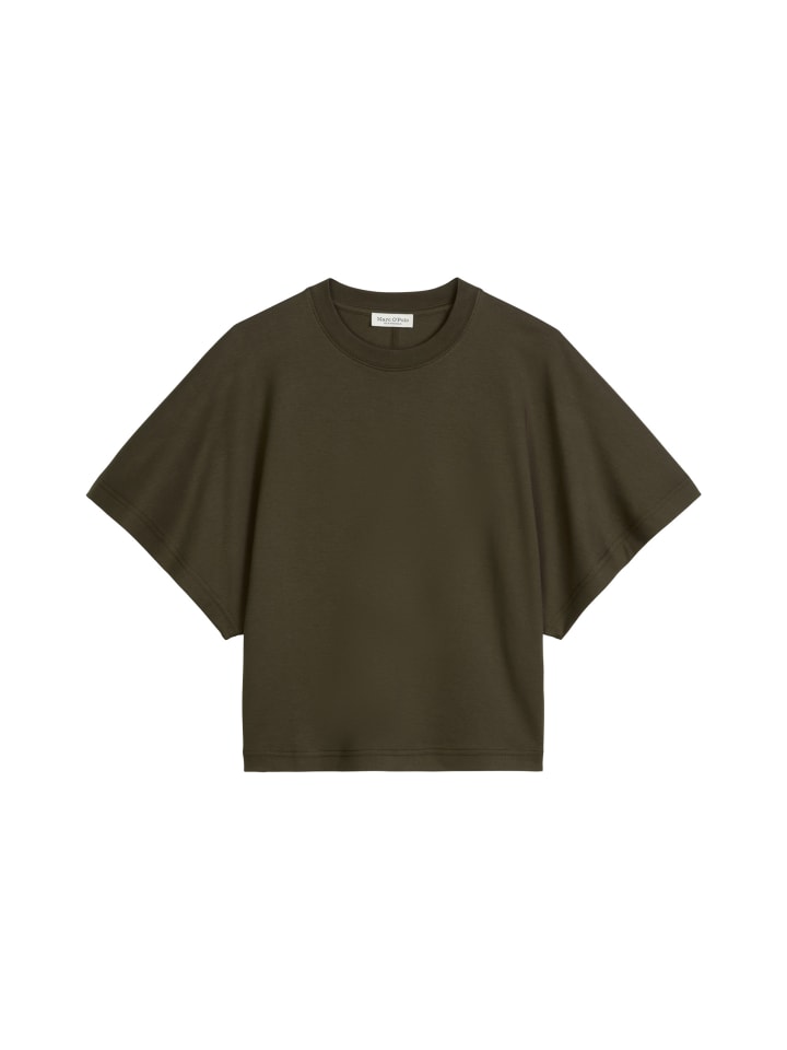 T-Shirt relaxed in Mossy Earth