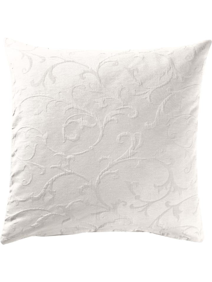 Jacquard Kissenhülle Düsseldorf in creme
