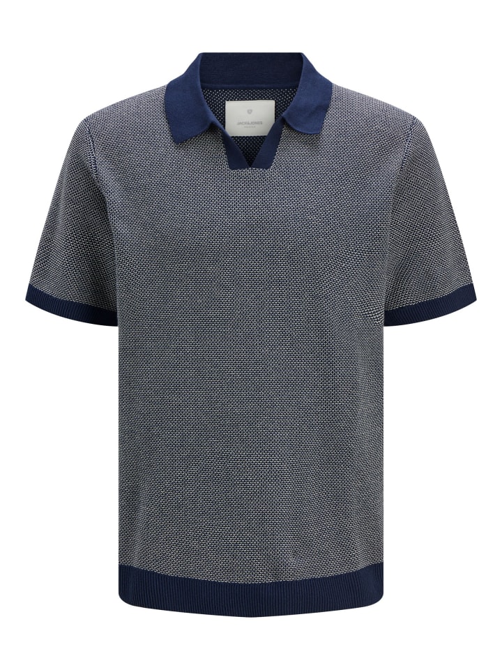 Gestricktes T-Shirt in Naval Academy