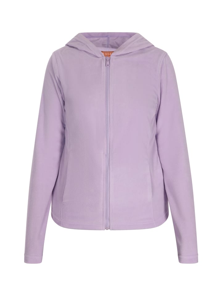 Women Fleece Jacket in Hellviolett