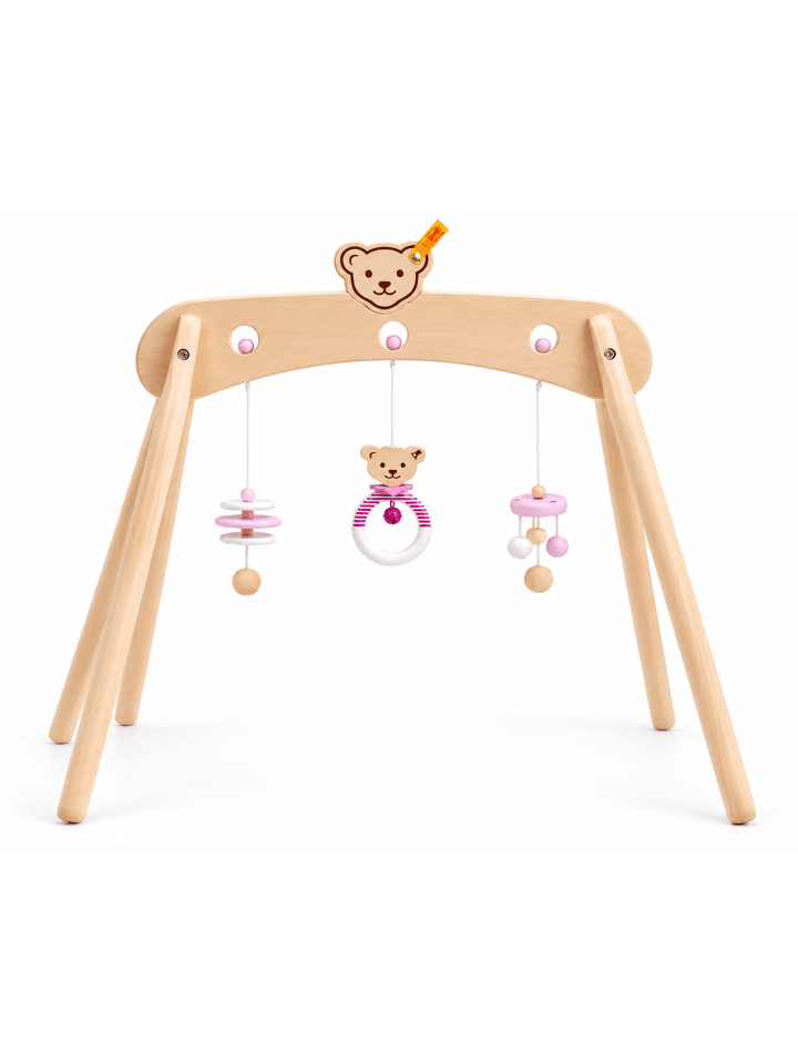 Spieltrapez Spielbogen Steiff Selecta rosa 59cm in rosa