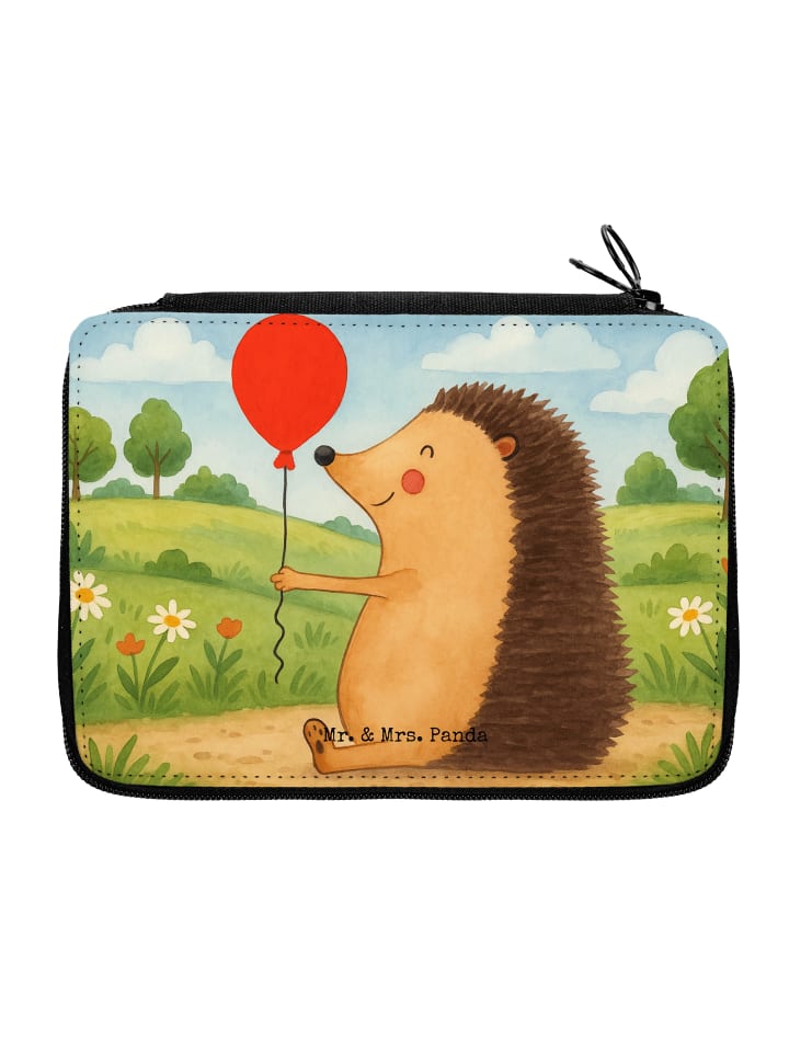 Faulenzer Igel Luftballon Design ohne Spruch in Weiß