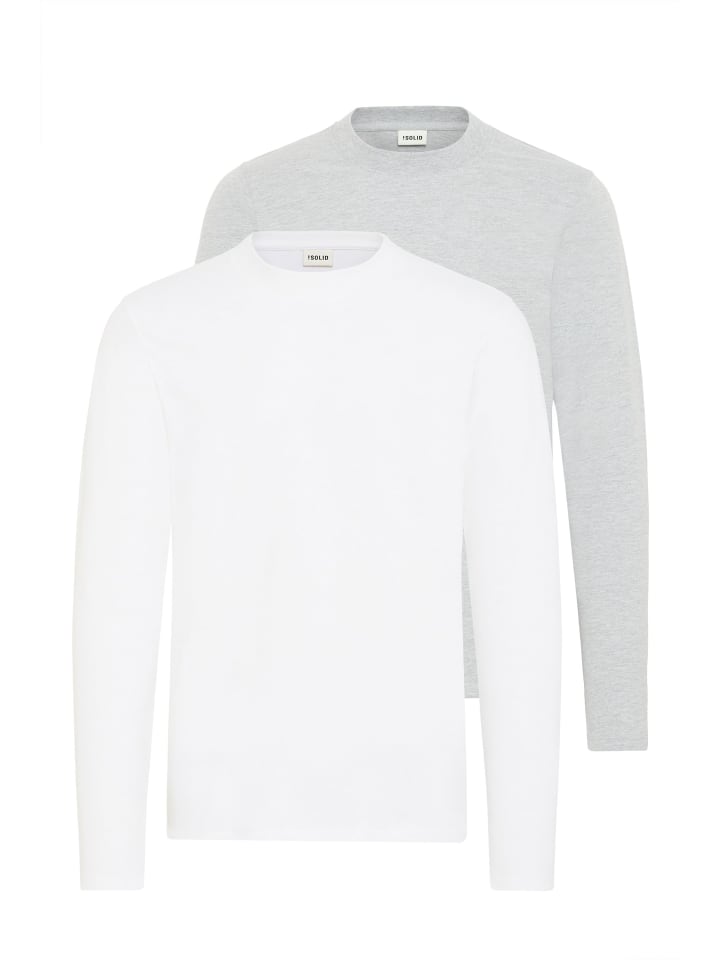 Langarmshirt SDOdatten in Weiß