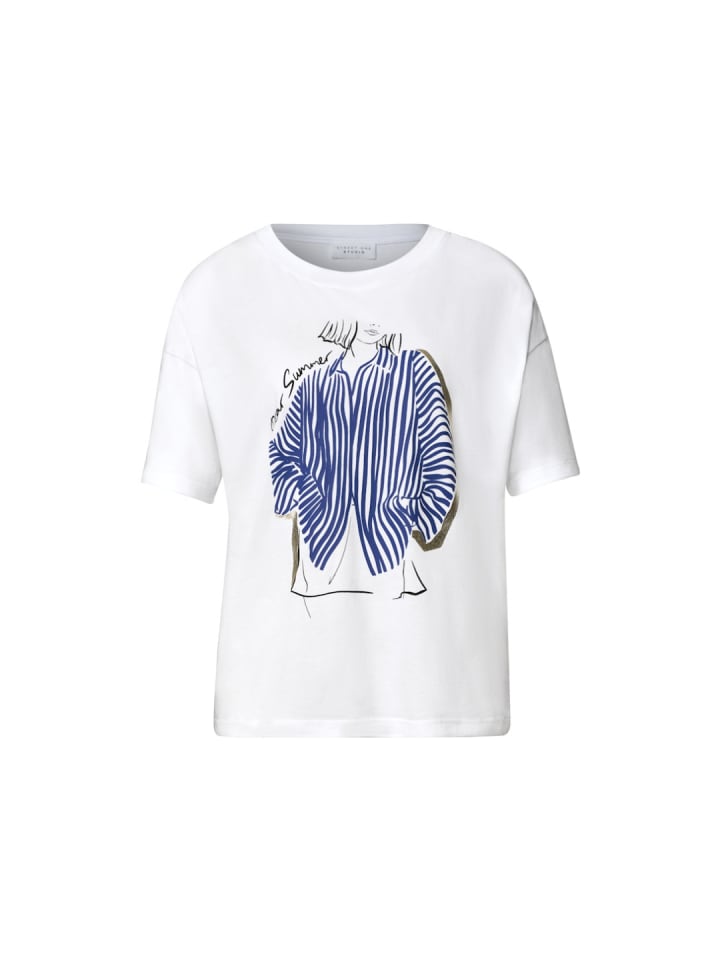 T-Shirt in white
