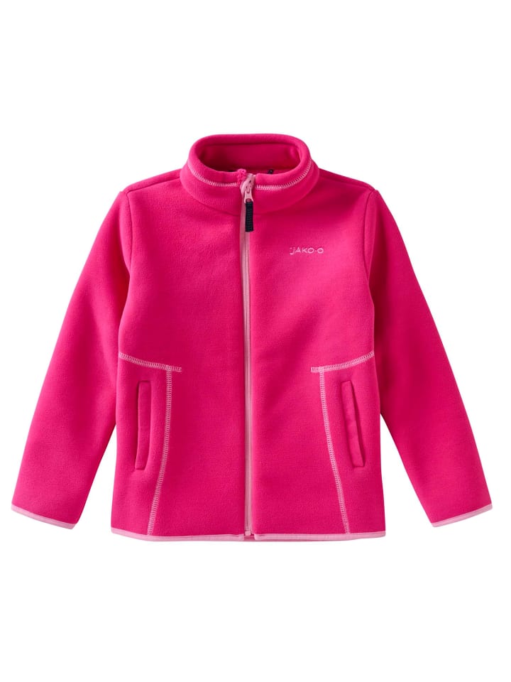 Fleecejacke in rosa