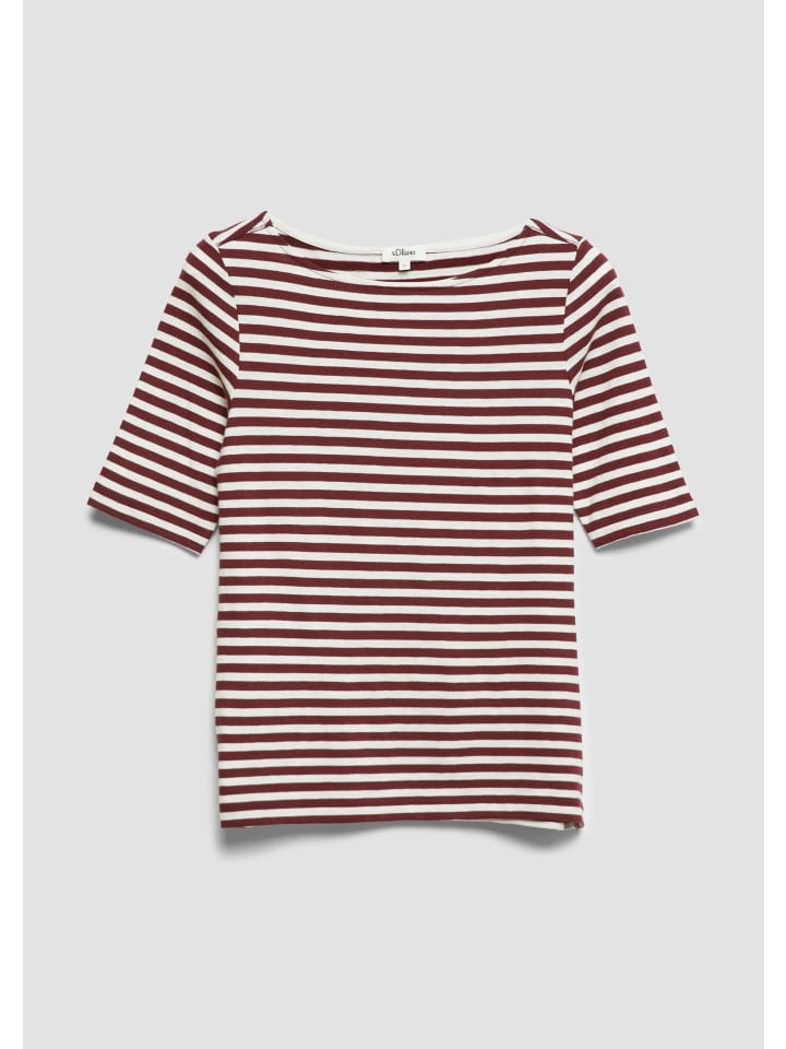 T-Shirt  in  39G3_bordeaux