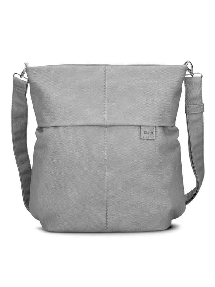 Mademoiselle.M Umhängetasche 35 cm canvas grey