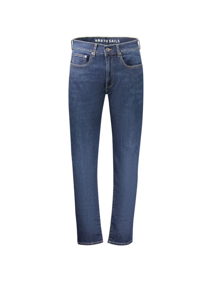 Blau Baumwolle Herren Jeans