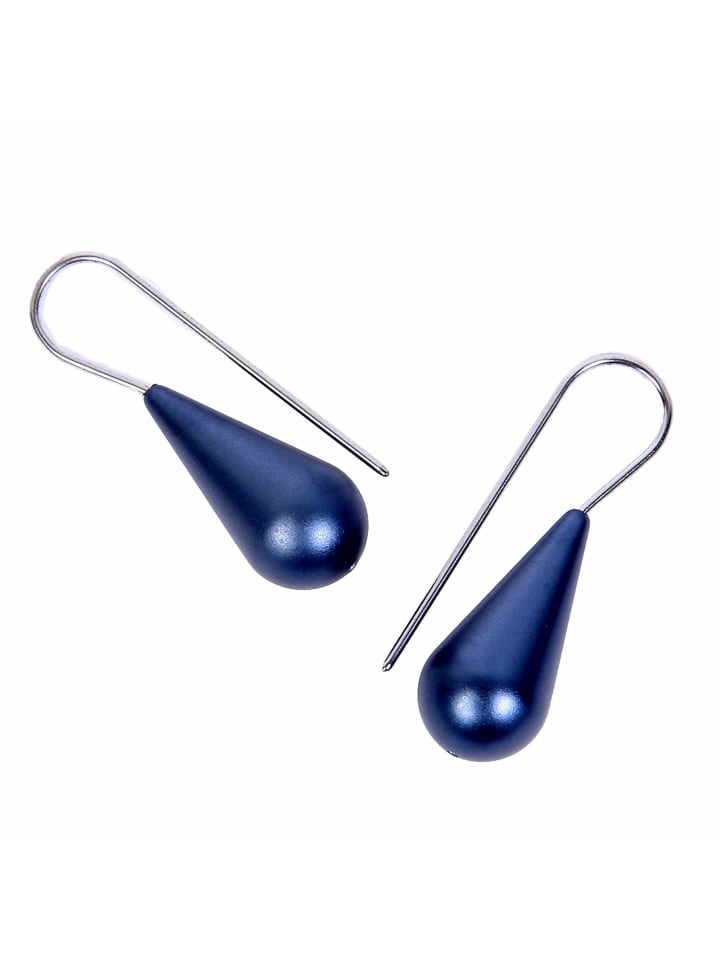 Metall in blau