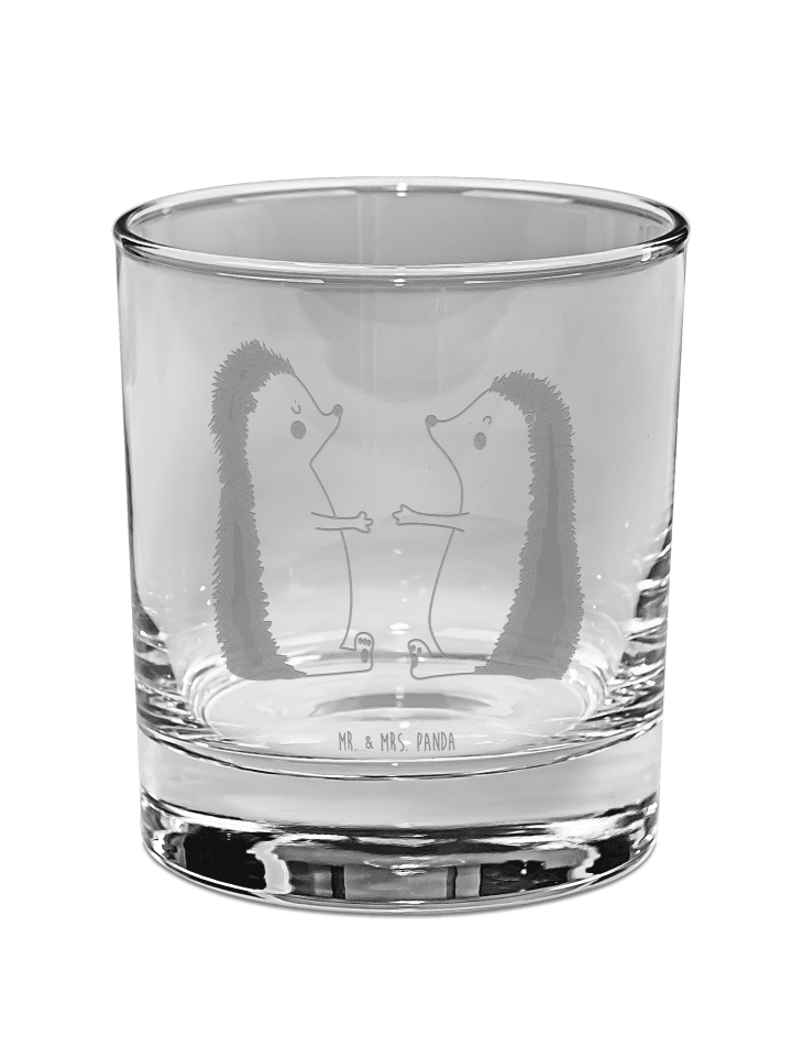 Tumbler Igel Liebe ohne Spruch in Transparent
