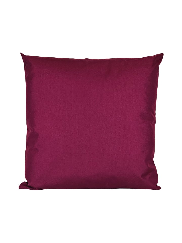 1x Outdoor Kissenhülle 60x60cm Uni in Bordeaux