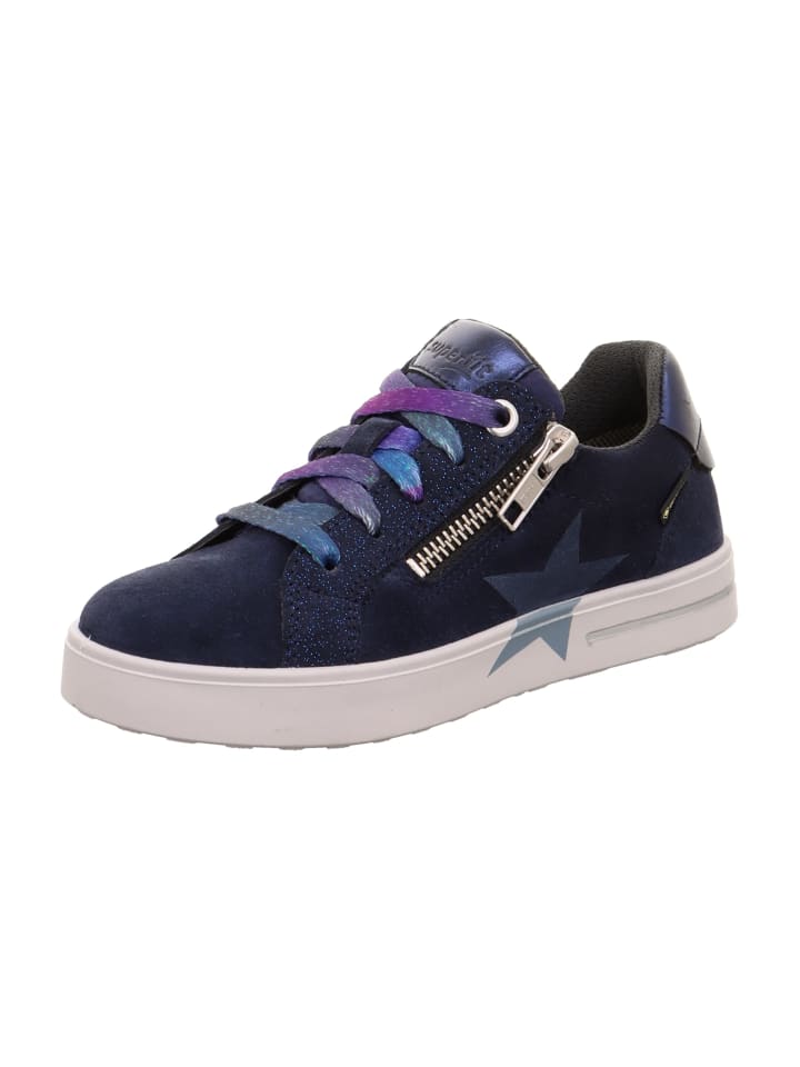 Sportliche Schnürschuhe in Blau