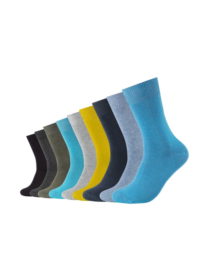 Socken 9er Pack turquoise