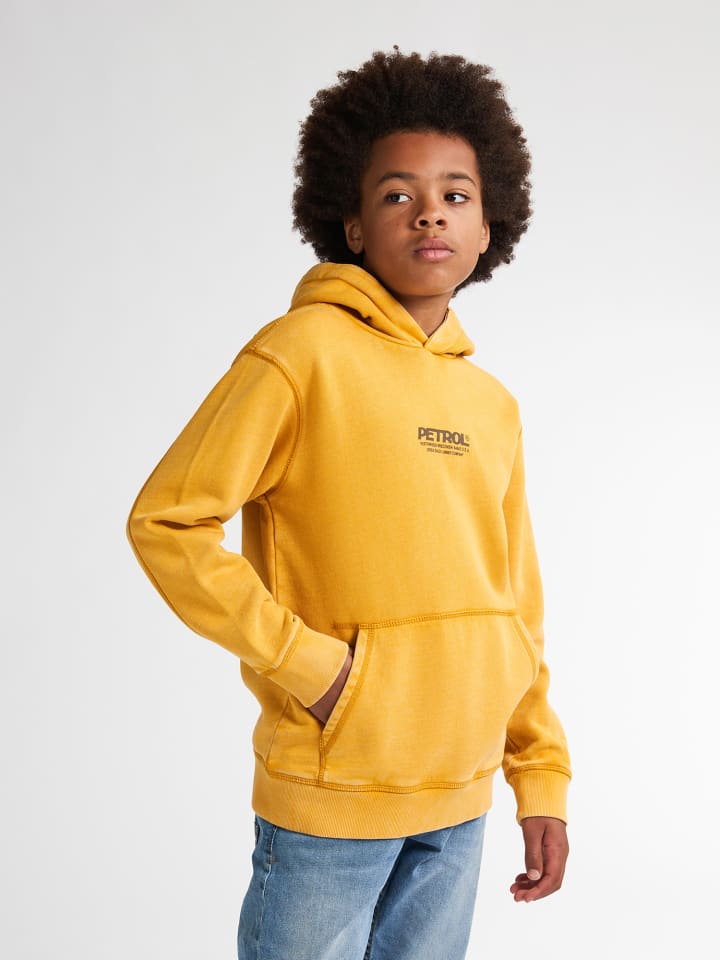 Hoodie Klamath in Gelb