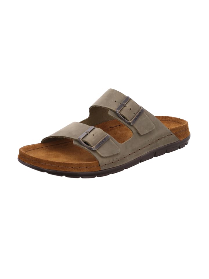 Pantoletten Rodigo in Olive