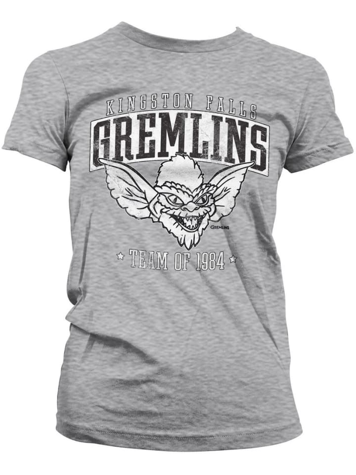 Shirt "Kingston Falls 1984" in Grau